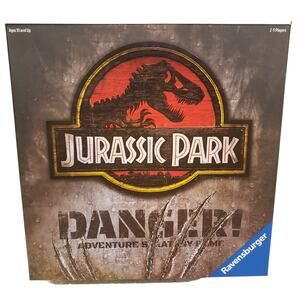 Jurassic Park Danger Adventure Strategy Game Ravensburger 2018 Used